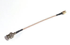 Пігтейл (перехідник) RG-316 15 см BNC-male (штир) - SMA-male (штир)