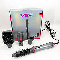 Професійний стайлер для укладання волосся 4в1 VGR V-408 700 Вт, Функціональний професійний фен