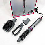 Професійний стайлер для укладання волосся 4в1 VGR V-408 700 Вт, Функціональний професійний фен, фото 8