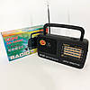 Радіоприймач Kipo KB-409AC потужний радіо FM з usb живлення від батарейки R20 або від мережі Чорний, фото 7