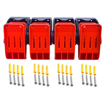 Прищіпки для килимків на автомийку, для професійних і домашніх мийок, 4 шт