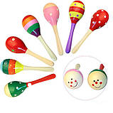 Розвиваюча музична іграшка Маракас міні 11 см (1 шт) від Obetty, фото 7