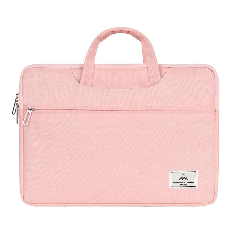 Сумка для ноутбука Wiwu Vivid Laptop Handbag 14" Pink, фото 1