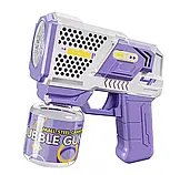 Іграшковий пістолет Бластер генератор мильних бульбашок Bubble Gun, фото 6