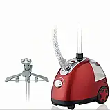 Потужний вертикальний відпарювач пароочисник для одягу речей 1700W RAF R 3037, фото 6