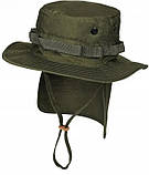 Панама тактична із захистом для шиї MilTec Rip Stop олива (12326101) розмір S, фото 4