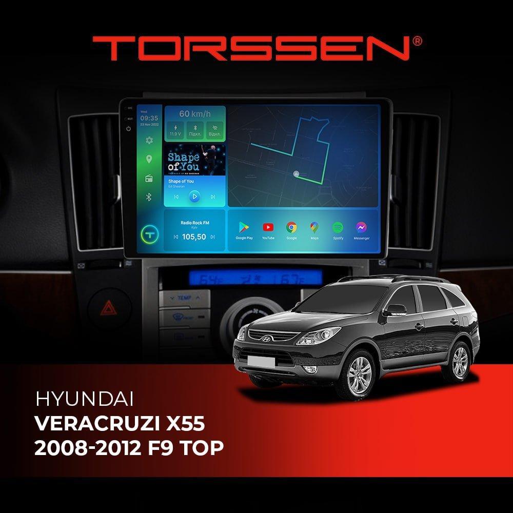 Штатна магнітола Torssen 2K Hyundai Veracruz/IX55 08-12 high-end TOP F98256 4G Carplay DSP