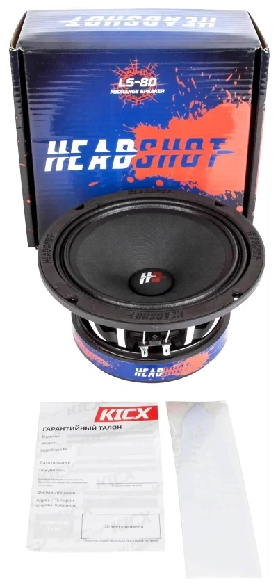 Автомобільна акустика KICX HeadShot LS80 Естрада