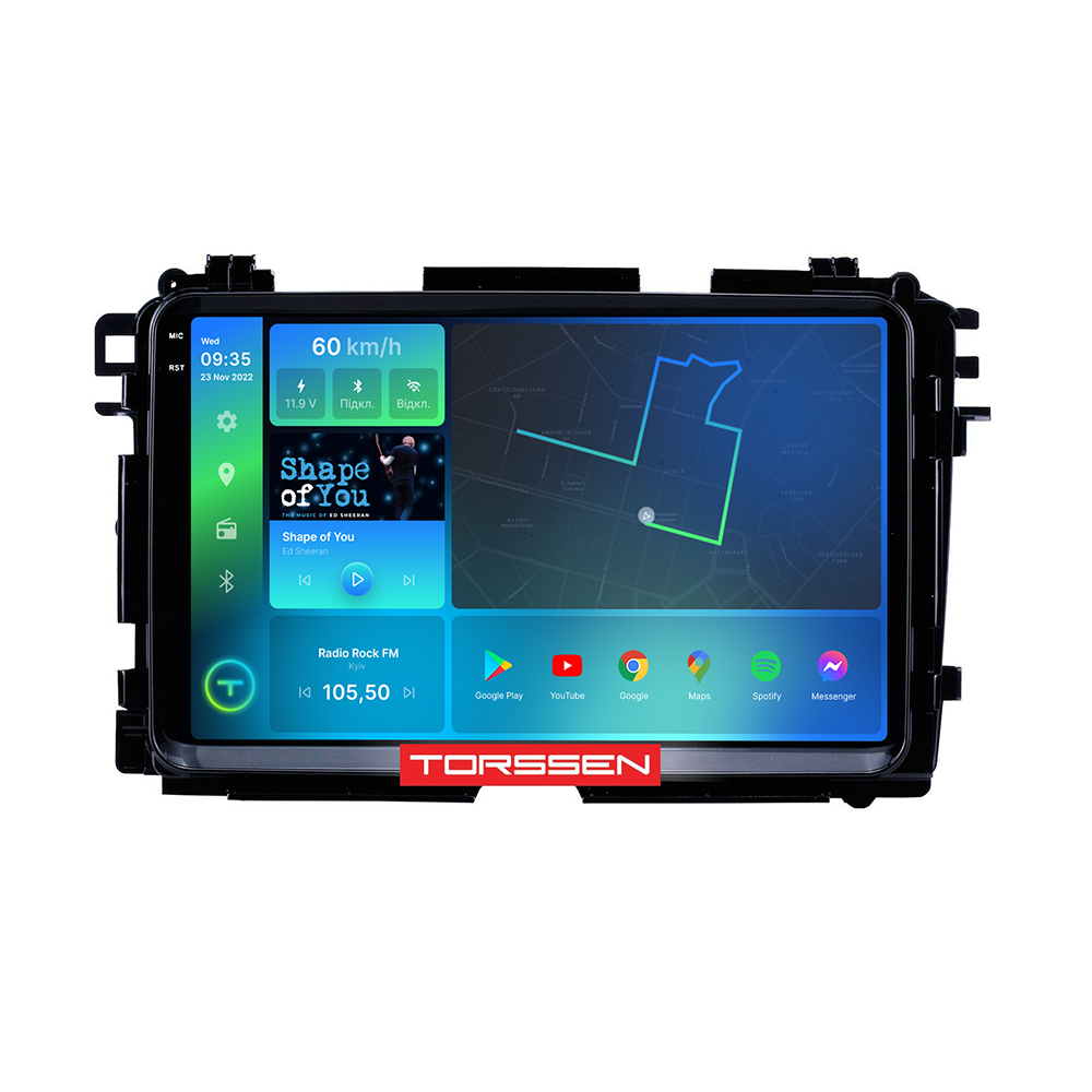Штатна магнітола Torssen 2K Honda XRV/HRV/XNV 2015+ F98256 4G Carplay DSP