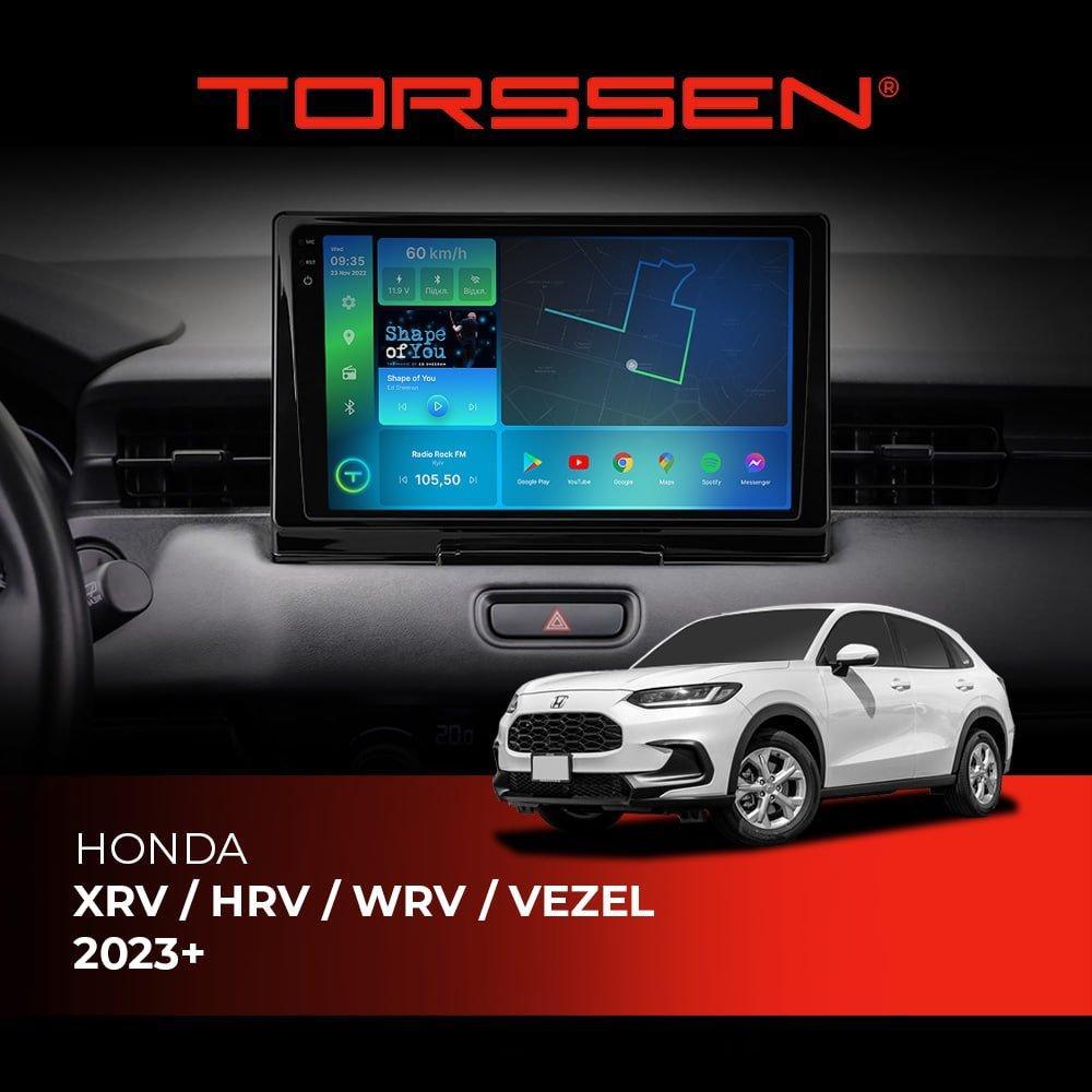Штатна магнітола Torssen 2K Honda XRV/HRV/WRV/Vezel 2023+ F9232 4G Carplay DSP