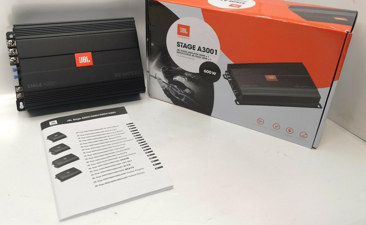 Автомобільний підсилювач JBL Stage A3001 1-канальний