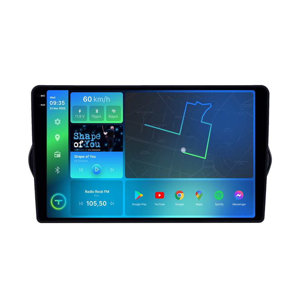 Штатна магнітола Torssen Fiat Tipo/Egea 2015-2020 FL9 4+64Gb 4G Carplay DSP
