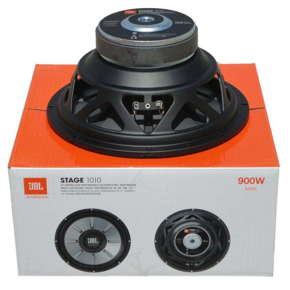 Автомобільний сабвуфер JBL STAGE 1010 безкорпусний пасивний 10" (25sм) 225/900Вт 4Ом