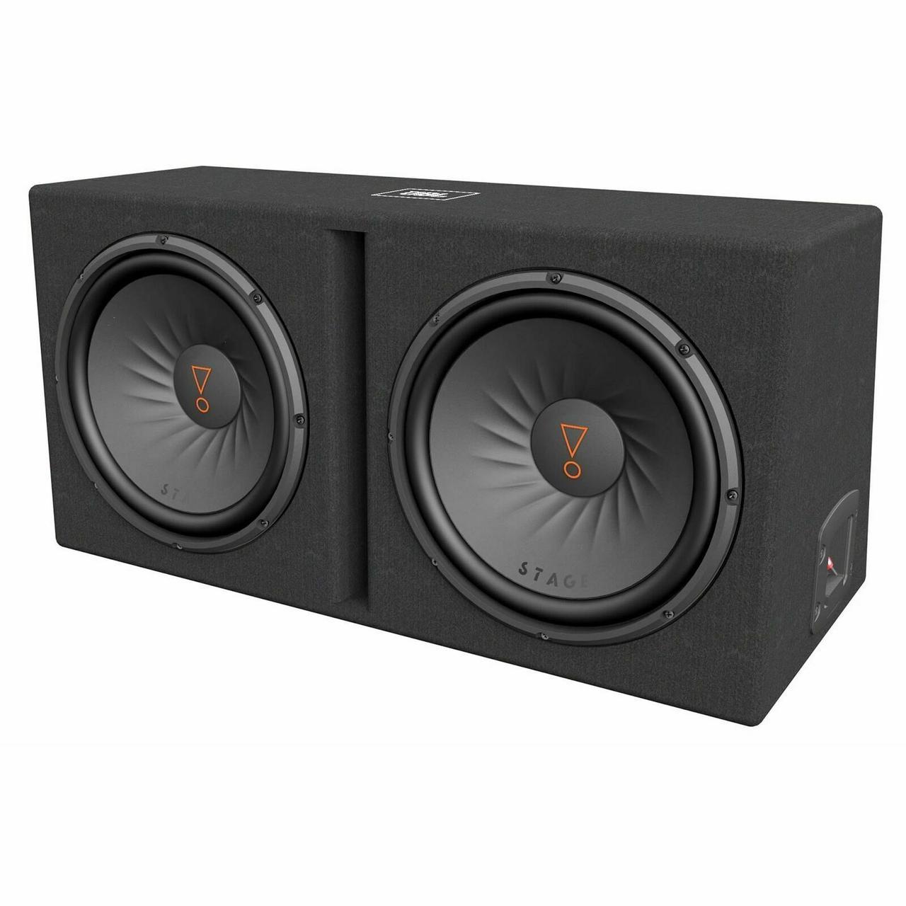 Автомобільний сабвуфер JBL STAGE 1200D корпусний пасивний 12" (30sм) 600/1200Вт 4Ом