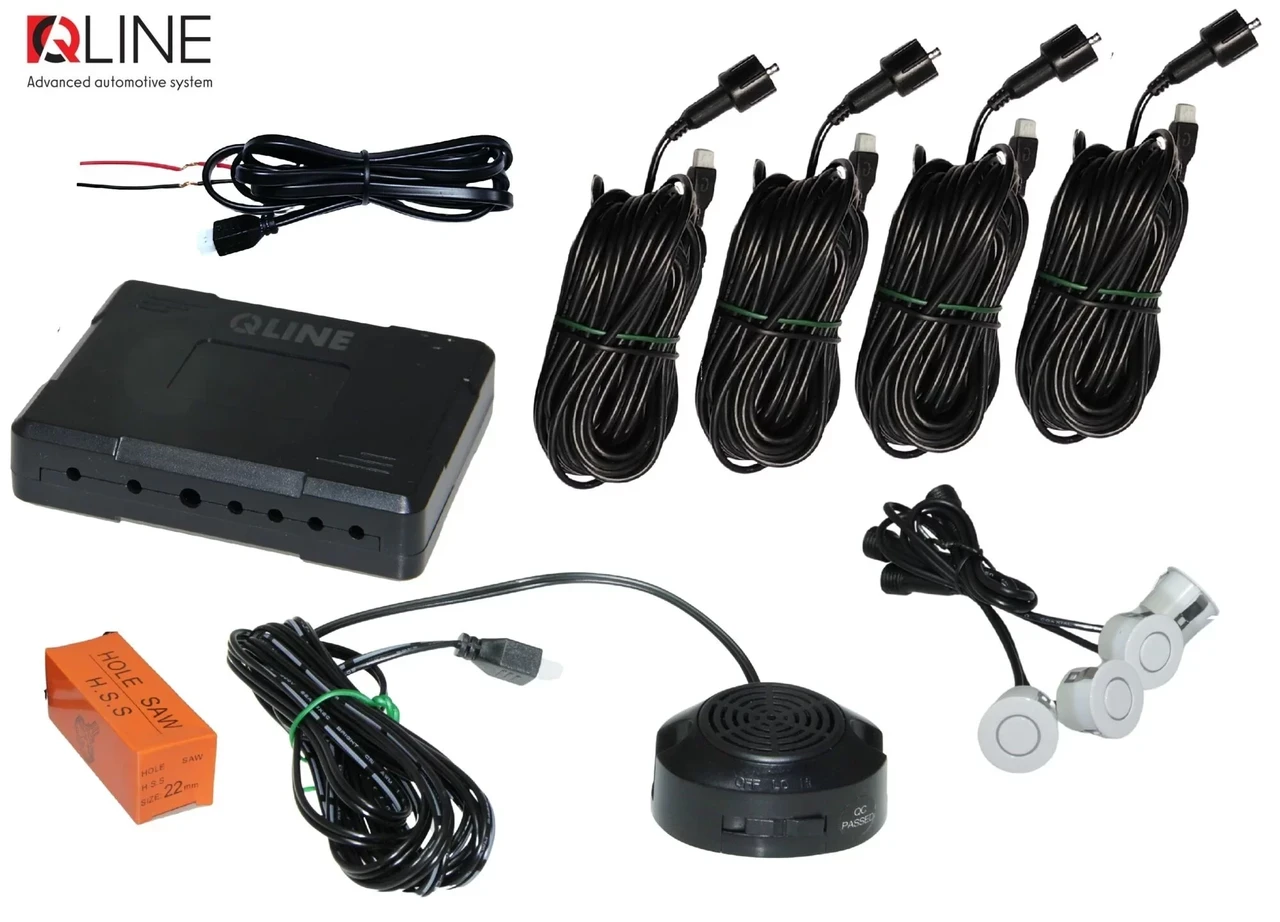 Парктронік Qline ParkSense Easy 4 білий