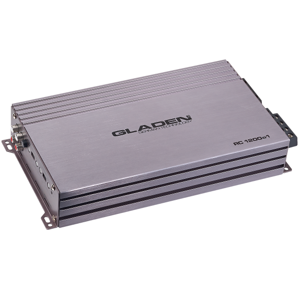 Автомобільний підсилювач Gladen Audio RC 1200c1 1-канальний