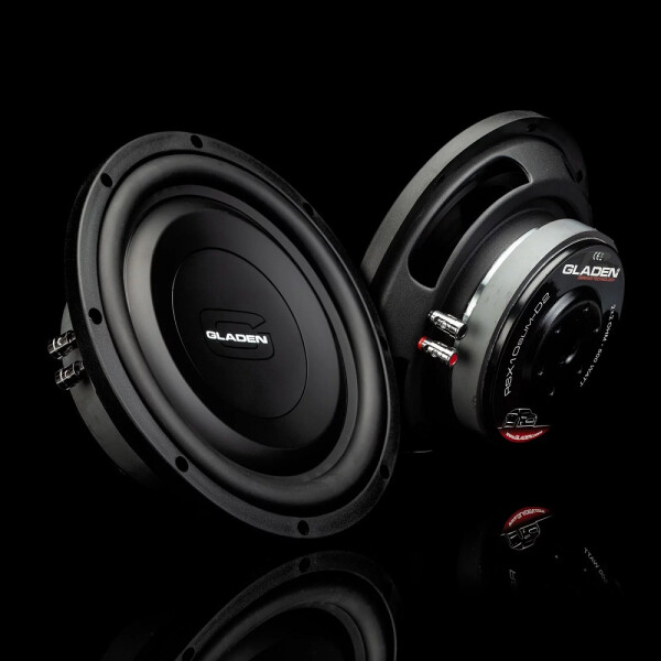 Автомобільний сабвуфер Gladen Audio RS-X 10 Slim D2 10" (25 см), 250/500 Вт.
