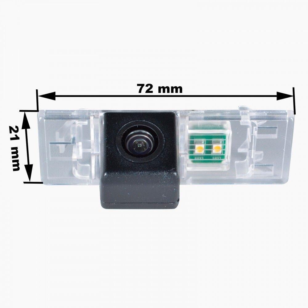 Камера заднього огляду Prime-X CA-1338 Citroen, Peugeot 301 (12+), 3008 II (16+), 408 I (10-14), 508 I (10-18),