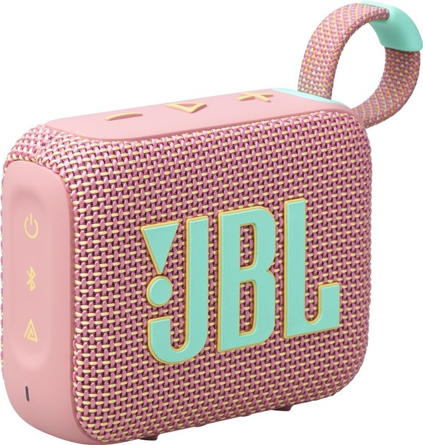 Портативна Bluetooth колонка JBL GO 4 Pink (JBLGO4PINK), фото 1