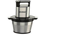 Новий потужний подрібнювач (чопер) на 10 л, неіржавіюча сталь Irvings IMCE02SS 2000 Вт з Німеччини з гарантією