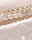 Жіноча брендова сумка Шанель Chanel 19 Handbag Beige, фото 3