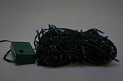 Світлодіодна гірлянда, 9 м, 180 л, 8 режимів, синій, IP44 (350155)