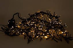 Світлодіодна гірлянда - падаючий сніг, 2,7 м, 384 л, теплий білий, IP44 (651443)