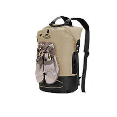 Рюкзак водонепроникний Naturehike NH21FSB04, 20л, бежевий