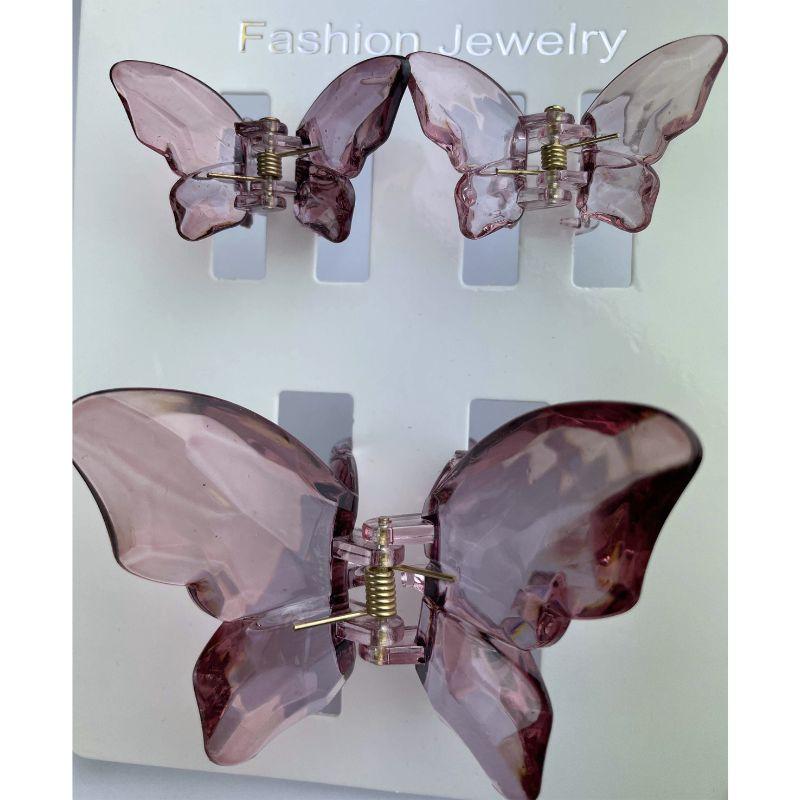 Набір заколок для волосся Hair Clip Set Crystal Brown 1*8cm/2*4cm, фото 1