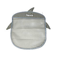 Органайзер у ванну кімнату Акула MGZ-0916 (Grey) 2 присоски