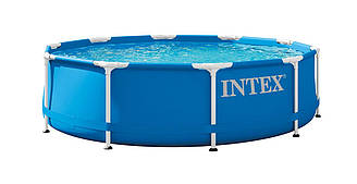 Каркасний басейн Intex 28200, 305 × 76 см — з фільтром, тентом і підстилкою