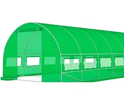 Теплица з вікнами Avko Garden 18м2 600х300х200 см парник для городу саду W_2268