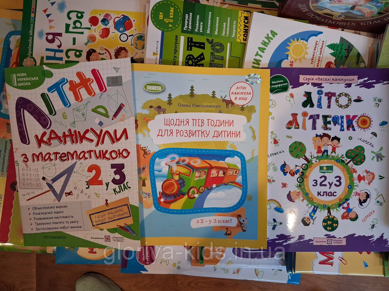 Комплект. Літні зошити з 2 в 3 клас.