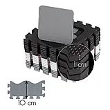 Розвивальний килимок манеж-пазл Nils Fun MD03 140x140см 36 елементів GRAY, фото 6