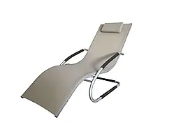 Шезлонг лежак JG EDEN садовий пляжний для дачі саду басейну пляжу W_2516