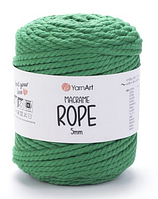 Макраме Rope 5 мм YarnArt-759 зелений