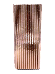 Коктейльні трубочки 06 - Рожеве золото (25 шт)
