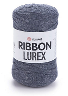 Ribbon Lurex YarnArt-730 темно-сірий