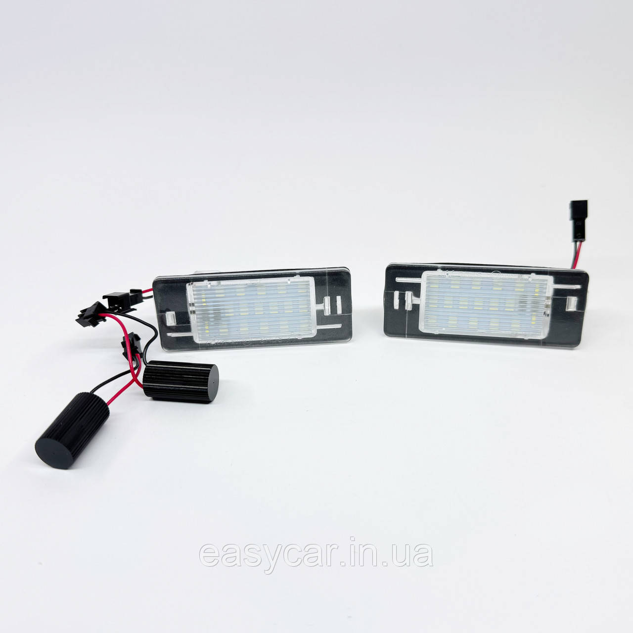 Штатна LED-підсвітка номерних знаків Opel Vectra C