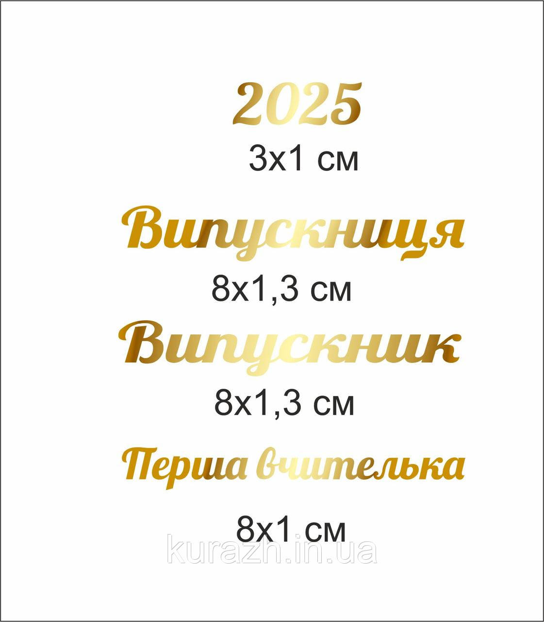 Набір термонаклейків на бантики, фото 1