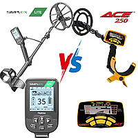 Nokta Simplex Lite SX28 vs Garrett Ace 250: порівняння популярних металошукачів