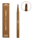 Лайнер для брів з квадро-пензлем ZOLA x Makarevich Light Brown