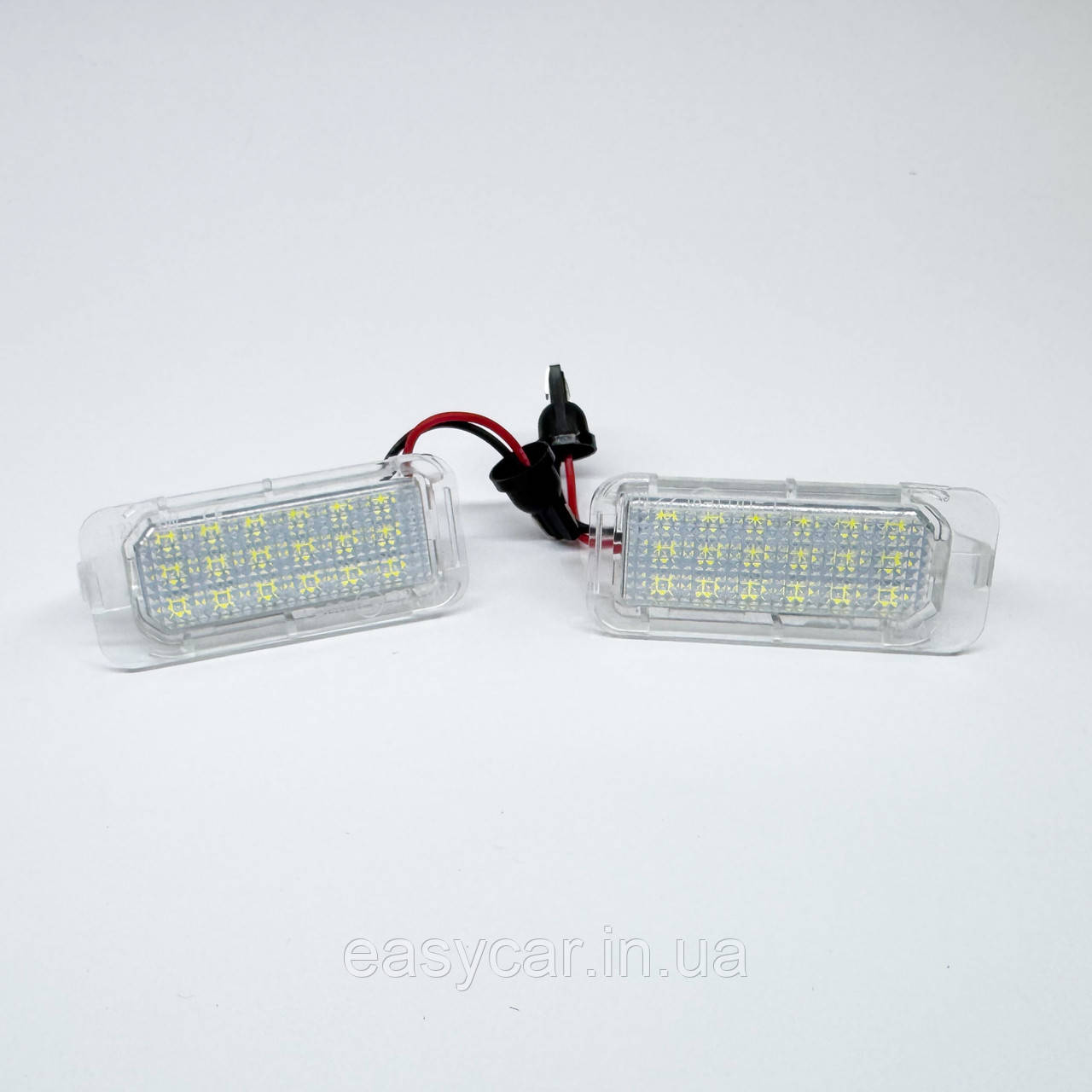Штатна LED-підсвітка номерних знаків Ford Mondeo, Focus, Fiseta