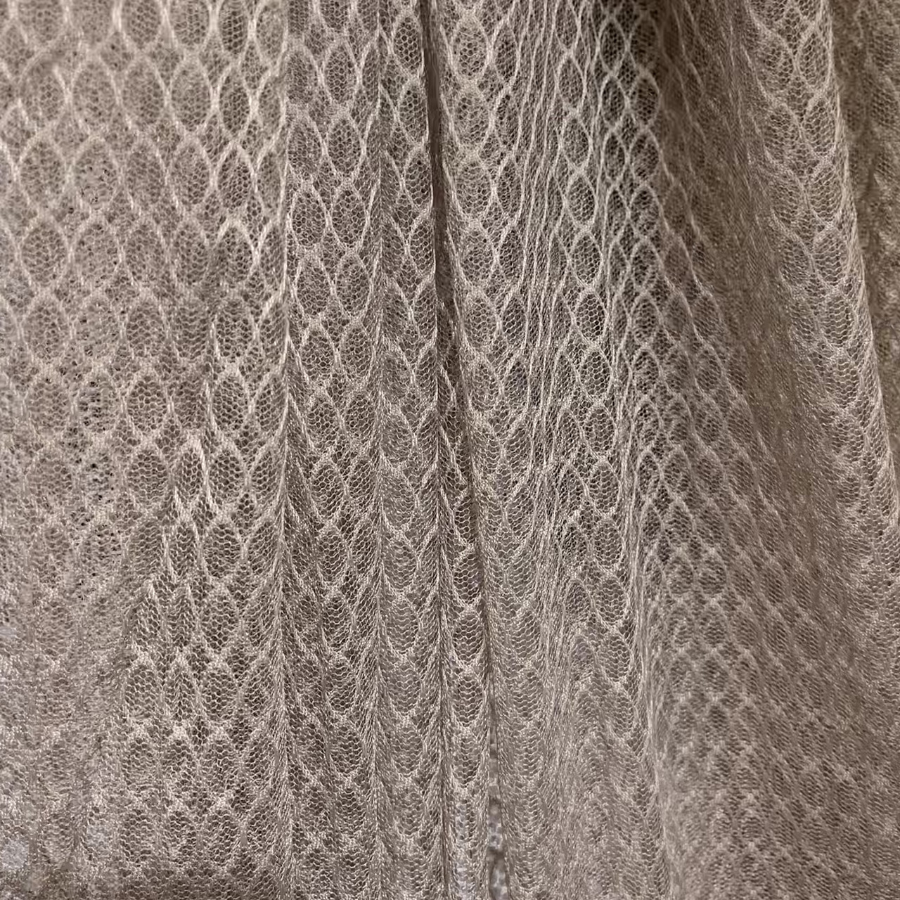 Тюль сітка кольору капучино на метраж, висота 3м (Orkidze-4), фото 1