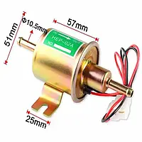 Паливний насос низького тиску електричний 24 В Hep-02A бензонасос для карбюраторних автомобілів