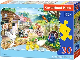 Пазл Castorland Ферма 30 елементів.