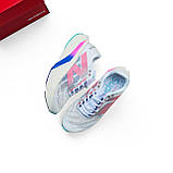 Сірі літні жіночі кросівки Жіночі кросівки New Balance Elite V4 сірі (рожеві/синім), фото 3