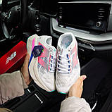 Сірі літні жіночі кросівки Жіночі кросівки New Balance Elite V4 сірі (рожеві/синім), фото 6