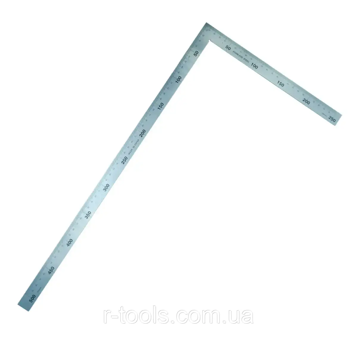 Косинець із неіржавкої сталі 500 мм Haisser 24376