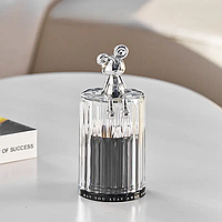 Органайзер для ватних паличок та зубочисток 14.8х6.5 см